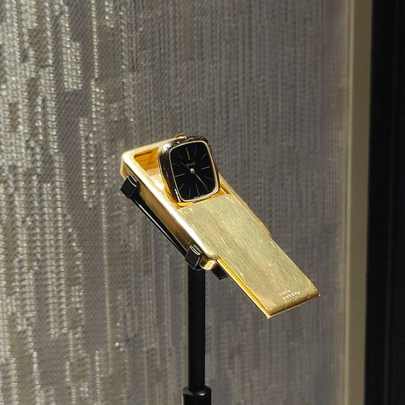 Warhol's ingot watch,1974