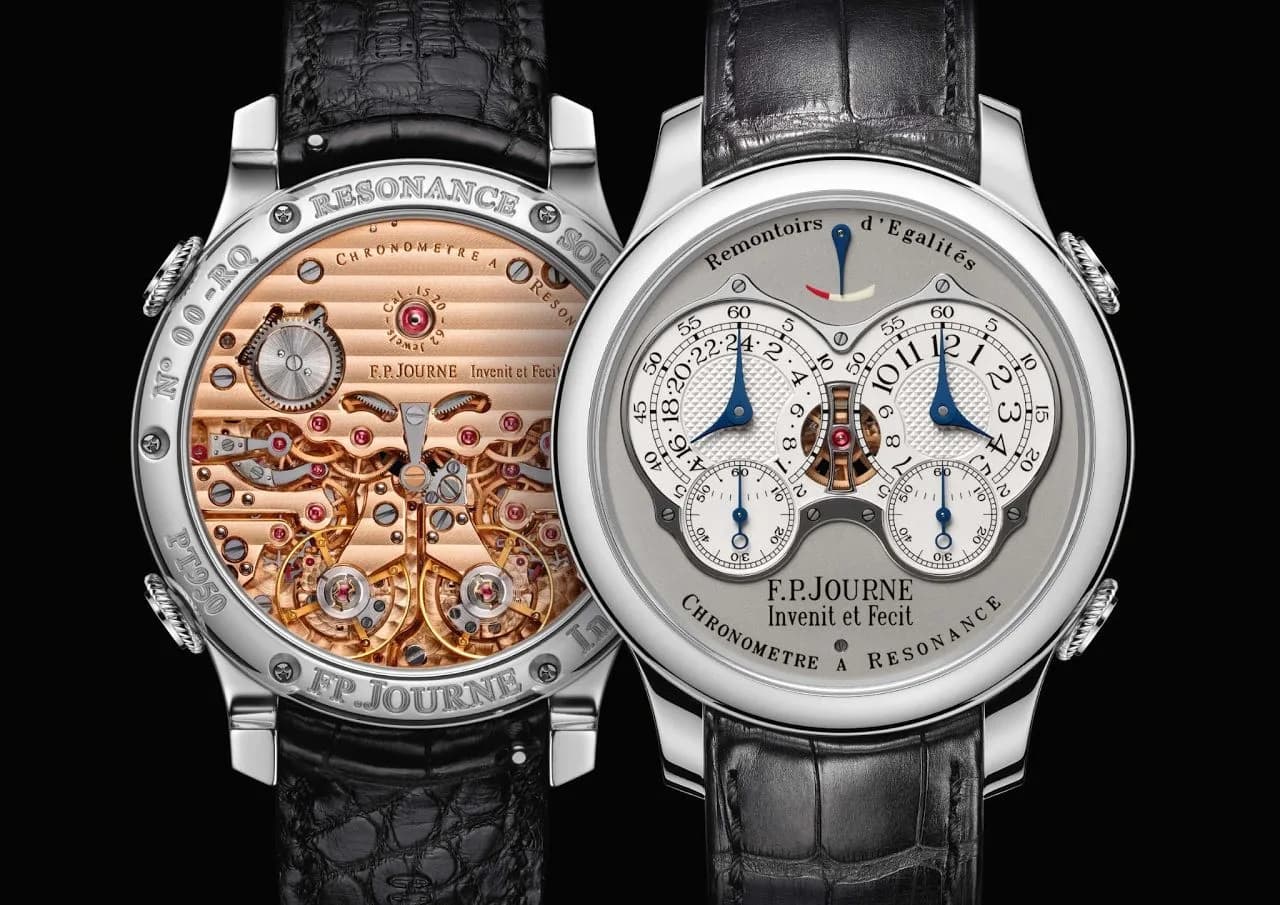 Chronometre a Resonance RQ | Credit F.P. Journe