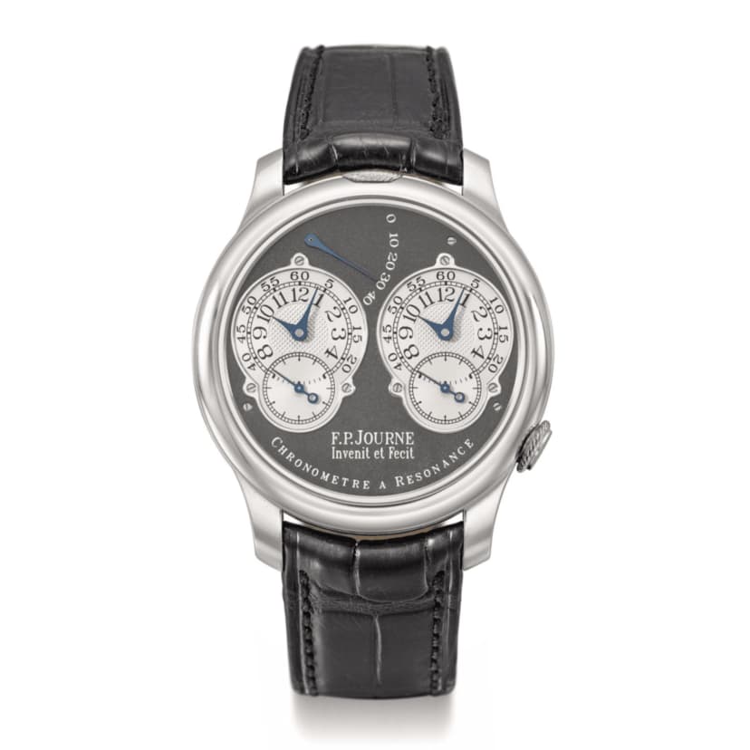 Chronomètre à Résonance - Série limitée Ruthénium | Credit Sotheby's