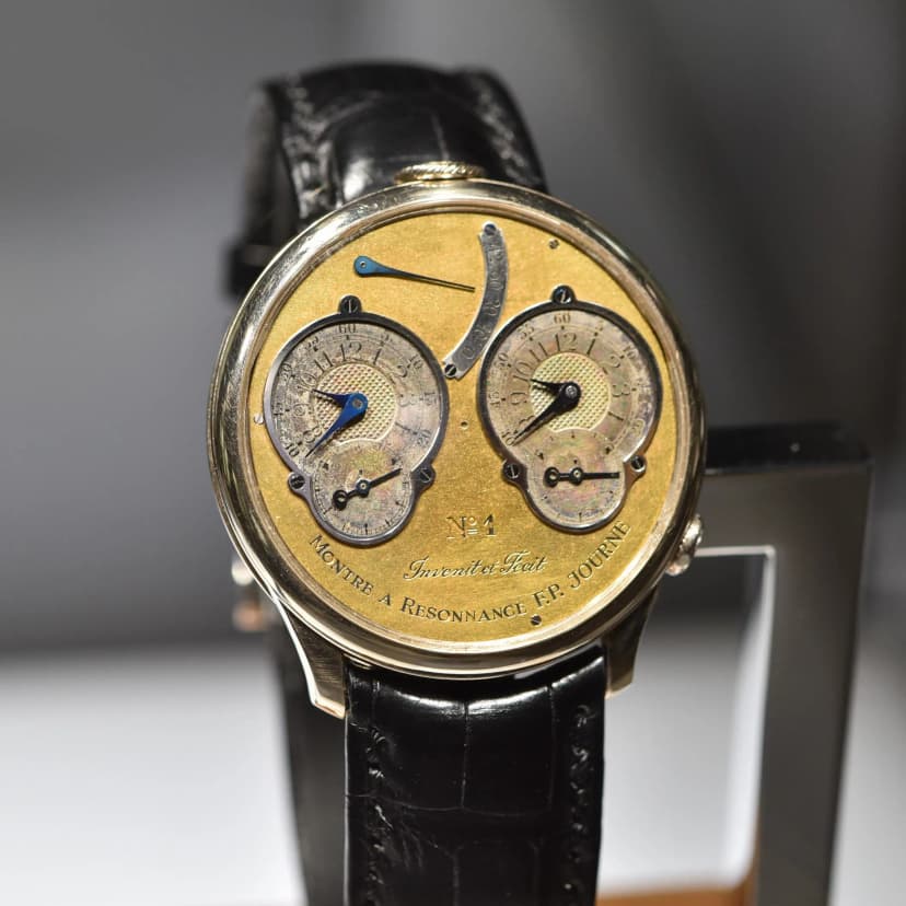 Prototype Chronometre a Resonance F.P. Journe | Credit - Monochrome