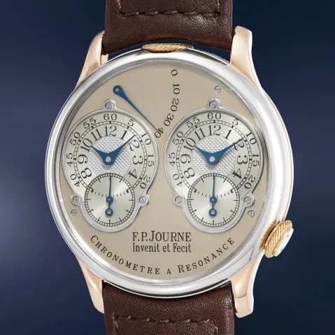 F.P. Journe Chronometre a Resonance Souscription Platine / Or rose - Credit Phillips