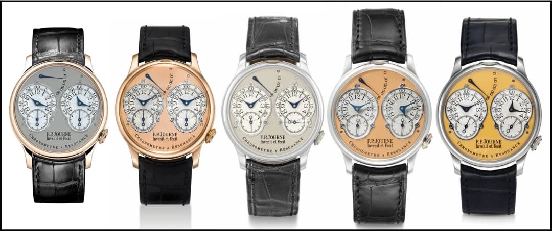 1ère Série Chronometre a Resonance  - Credits F.P. Journe / Christie's