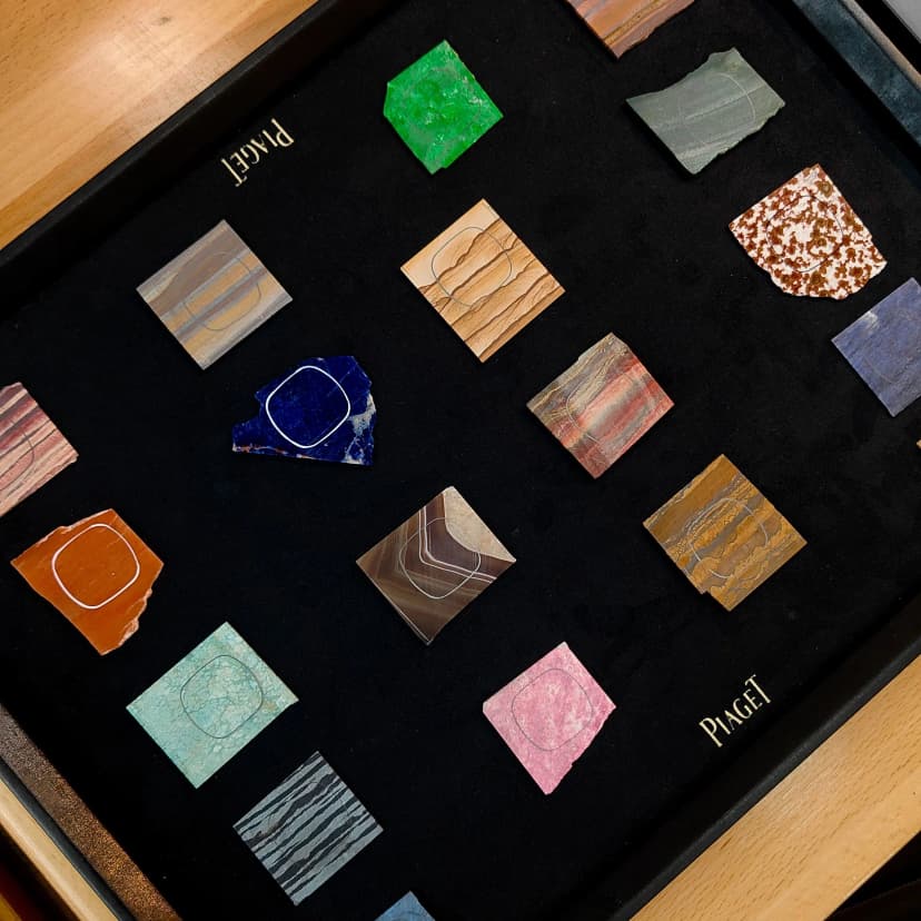 natural stones for dial personalisation